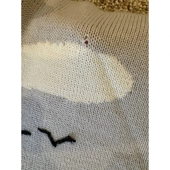 Vtg Rangley L Mallard Duck Scenic Cardigan Sweater Wool Blend grandpacore Read - Picture 12 of 13